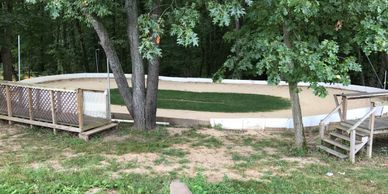 Clay oval track for RC car and truck racing - RC Fun Park